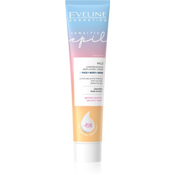 Eveline Cosmetics Eveline Cosmetics Sensitive Epil krema za depilaciju tijela za osjetljivu kožu 125 ml