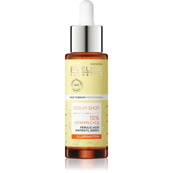 Eveline Cosmetics Eveline Cosmetics Serum Shot 15% Vitamin C+Cg anti-age posvjetljujući serum s vitaminom C 30 ml
