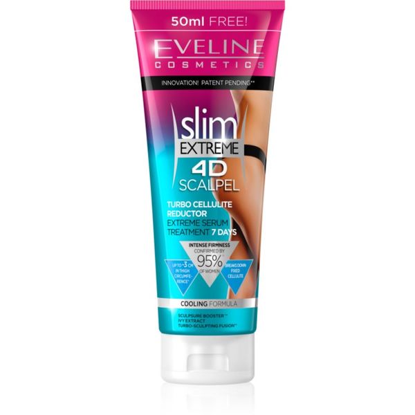 Eveline Cosmetics Eveline Cosmetics Slim Extreme 4D Scalpel serum protiv celulita sa učinkom hlađenja 250 ml