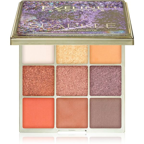 Eveline Cosmetics Eveline Cosmetics Sparkle paleta sjenila za oči 19,8 g