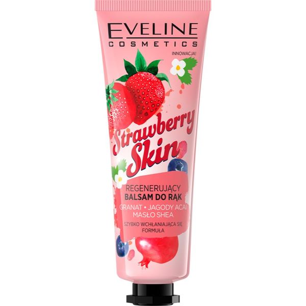 Eveline Cosmetics Eveline Cosmetics Strawberry Skin balzam za njegu ruku s mirisom jagode 50 ml