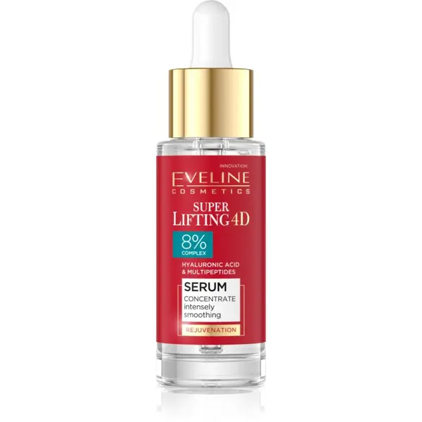 Eveline Cosmetics Eveline Cosmetics Super Lifting 4D 8% complex serum za zaglađivanje 30 ml