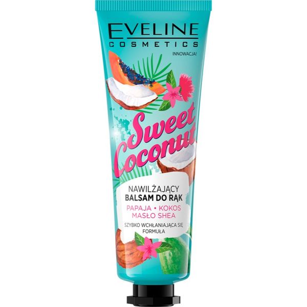 Eveline Cosmetics Eveline Cosmetics Sweet Coconut balzam za njegu ruku 50 ml