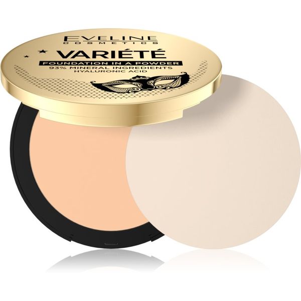 Eveline Cosmetics Eveline Cosmetics Variété mineralni kompaktni puder s aplikatorom nijansa 02 Natural 8 g