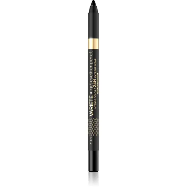 Eveline Cosmetics Eveline Cosmetics Variété vodootporna gel olovka za oči nijansa 01 Black 1 kom