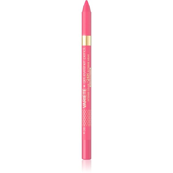 Eveline Cosmetics Eveline Cosmetics Variété vodootporna gel olovka za oči nijansa 09 Pink 1 kom