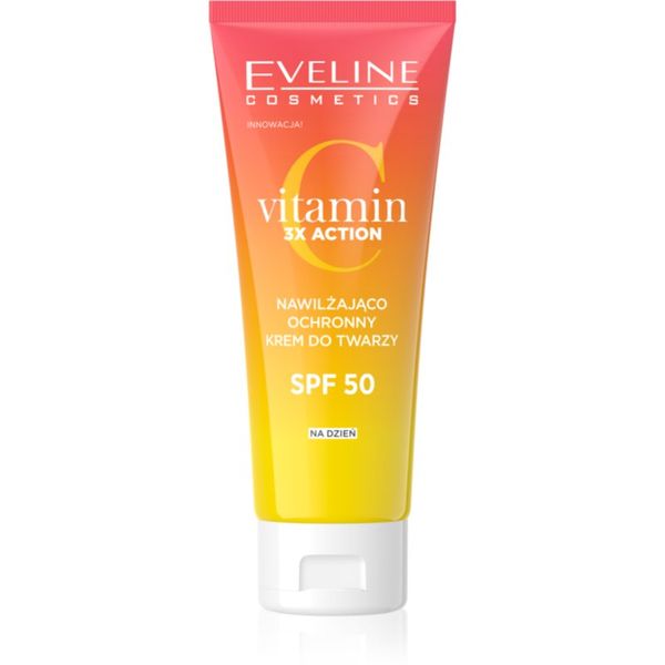 Eveline Cosmetics Eveline Cosmetics Vitamin C 3x Action hidratantna dnevna krema SPF 50 30 ml
