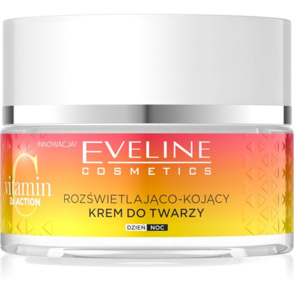 Eveline Cosmetics Eveline Cosmetics Vitamin C 3x Action posvjetljujuća krema s umirujućim djelovanjem 50 ml