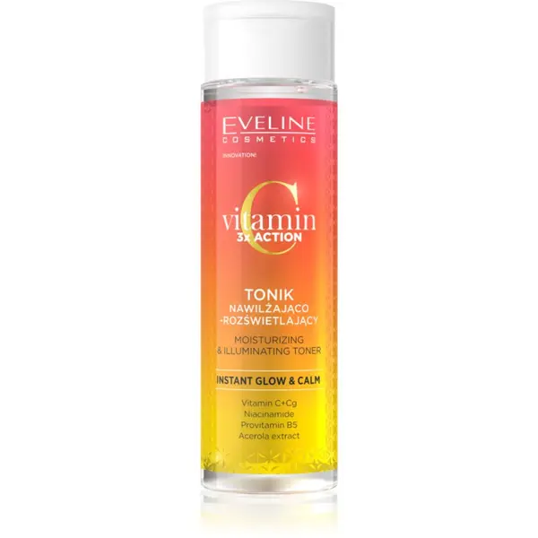Eveline Cosmetics Eveline Cosmetics Vitamin C 3x Action posvjetljujući tonik 200 ml