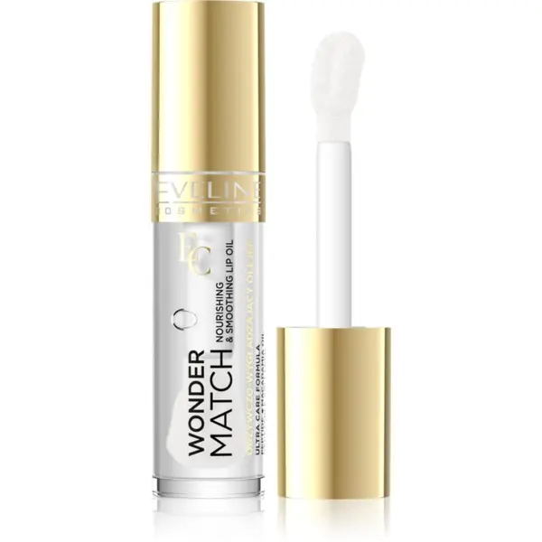 Eveline Cosmetics Eveline Cosmetics Wonder Match hranjivo ulje za usne nijansa 01 Transparent 5 ml