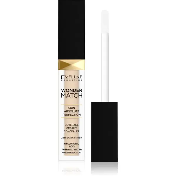Eveline Cosmetics Eveline Cosmetics Wonder Match kremasti korektor za prekrivanje 24h nijansa 01 Light Neutral 7 ml