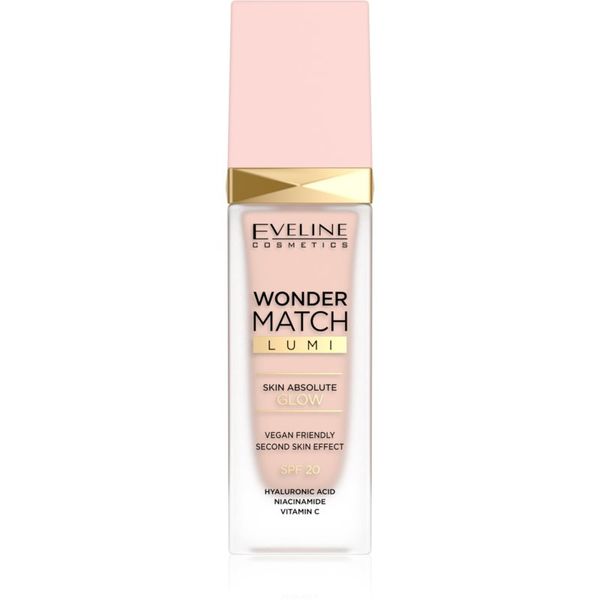 Eveline Cosmetics Eveline Cosmetics Wonder Match Lumi hidratantni puder s učinkom zaglađivanja SPF 20 nijansa 05 Light Neutral 30 ml