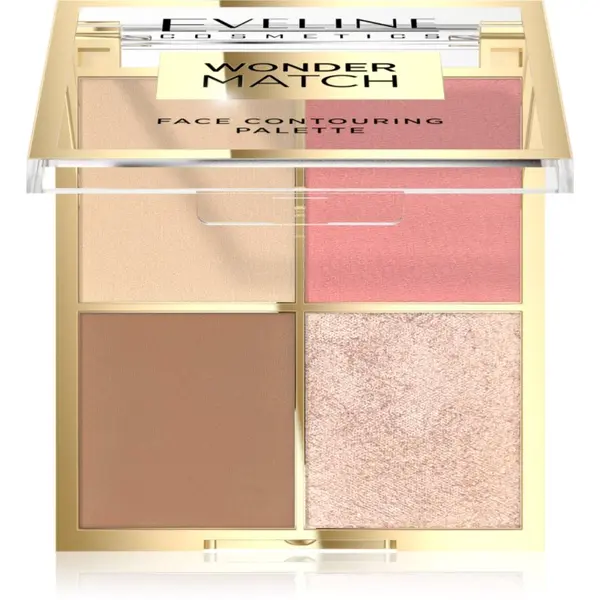 Eveline Cosmetics Eveline Cosmetics Wonder Match multifunkcionalna paleta 4 u 1 nijansa 02 10,8 g