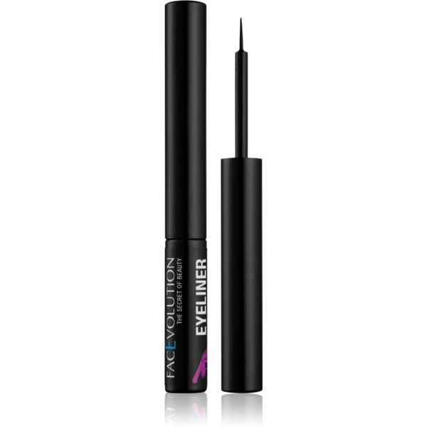 FacEvolution FacEvolution Hairplus tekući eyelineri s aktivnim ugljenom za rast trepavica nijansa Black 1,5 ml