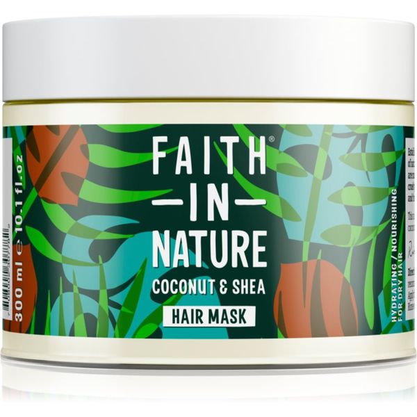 Faith In Nature Faith In Nature Coconut & Shea hidratantna maska za suhu i oštećenu kosu 300 ml