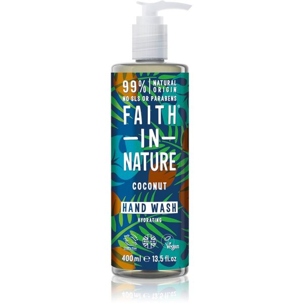 Faith In Nature Faith In Nature Coconut prirodni tekući sapun za ruke s kokosovim uljem 400 ml
