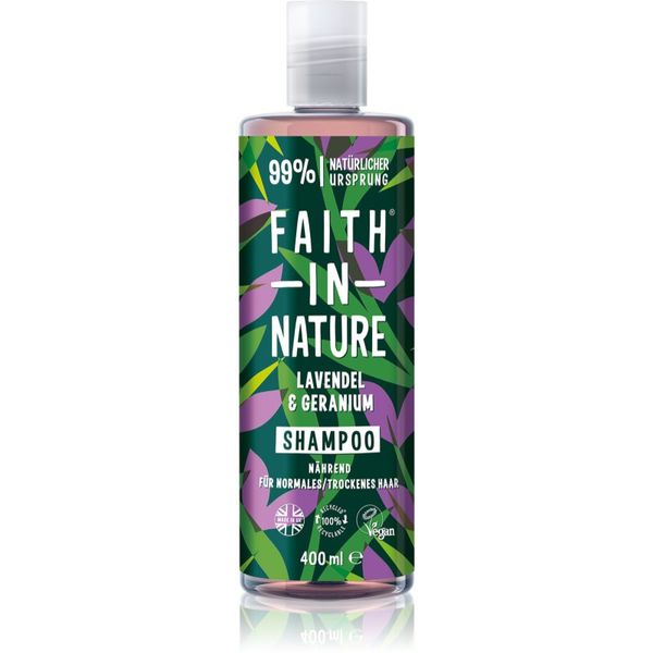 Faith In Nature Faith In Nature Lavender & Geranium prirodni šampon za normalnu i suhu kosu 400 ml