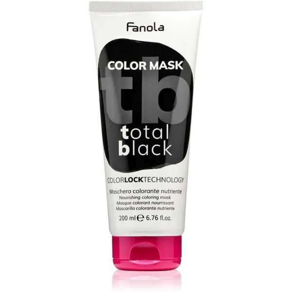 Fanola Fanola Color Mask Bonding maska za kosu TOTAL BLACK 200 ml