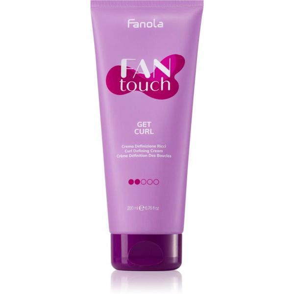 Fanola Fanola FAN touch krema za kosu za valovitu i kovrčavu kosu 200 ml