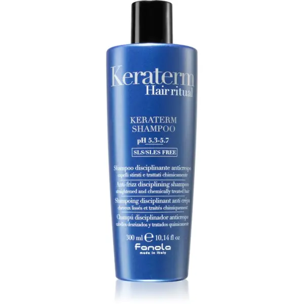 Fanola Fanola Keraterm šampon za zaglađivanje za neposlušnu i anti-frizz kosu 300 ml