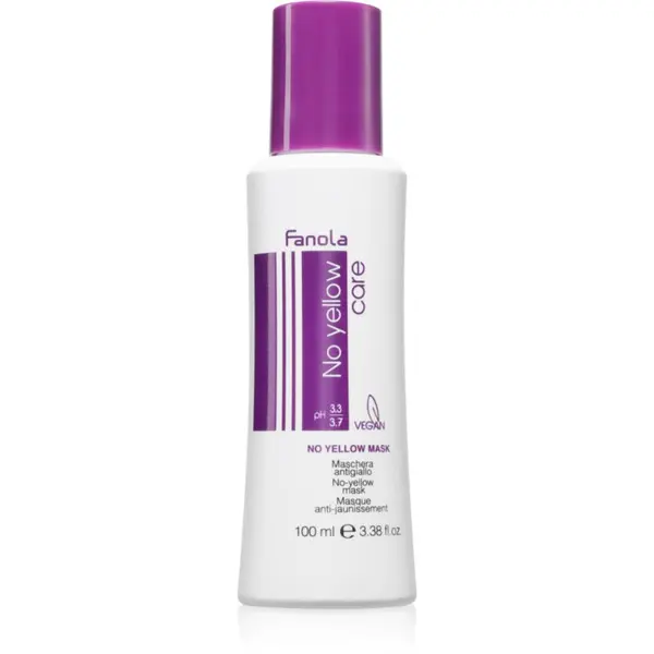 Fanola Fanola No Yellow Mask maska neutralizirajući žuti tonovi 100 ml