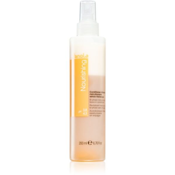 Fanola Fanola Nourishing regenerator u spreju bez ispiranja za suhu i oštećenu kosu 200 ml