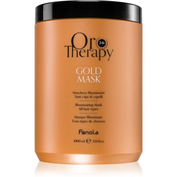 Fanola Fanola Oro Therapy Gold Mask maska za kosu s 24-karatnim zlatom 1000 ml