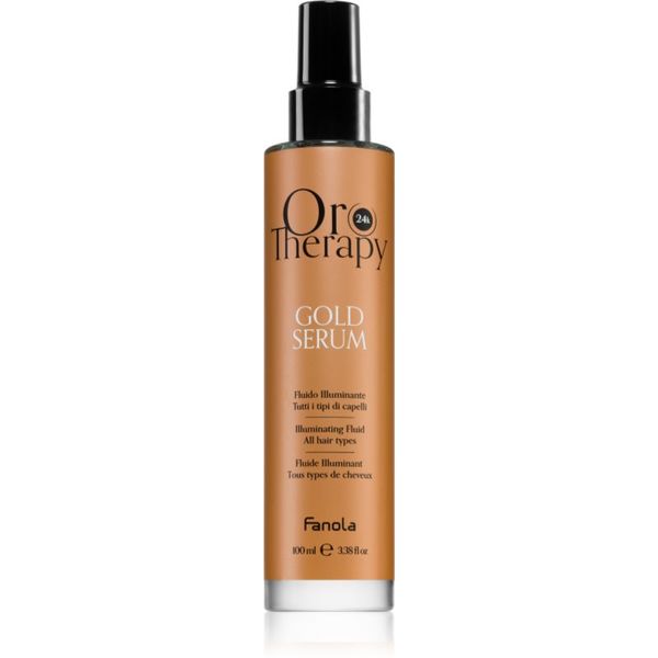 Fanola Fanola Oro Therapy Gold Serum serum za kosu s 24-karatnim zlatom 100 ml