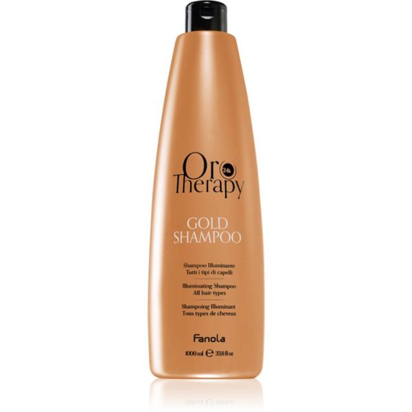 Fanola Fanola Oro Therapy Gold Shampoo šampon s arganovim uljem 1000 ml
