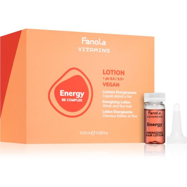 Fanola Fanola Vitamins Energizing Lotion energetski serum za kosu koja se prorjeđuje 12x10 ml