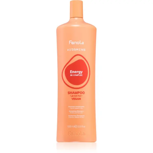 Fanola Fanola Vitamins Energizing Shampoo energetski šampon za tanku kosu sklonu opadanju 1000 ml