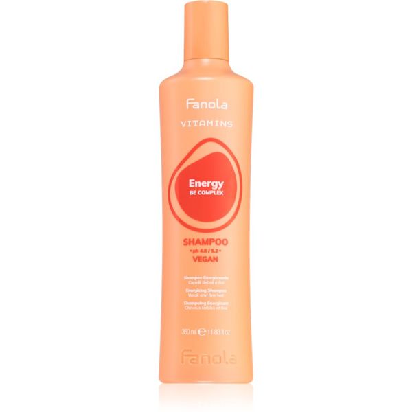 Fanola Fanola Vitamins Energizing Shampoo energetski šampon za tanku kosu sklonu opadanju 350 ml