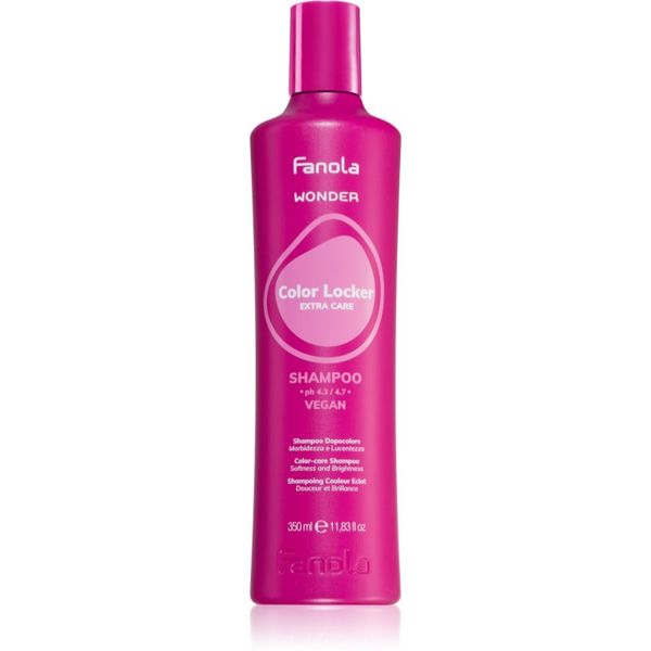 Fanola Fanola Wonder Color Locker Extra Care Shampoo posvjetljujući i stimulirajući šampon za obojenu kosu 350 ml