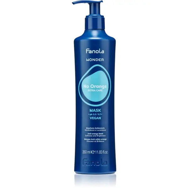 Fanola Fanola Wonder No Orange Mask maska za neutraliziranje narančastih tonova 350 ml
