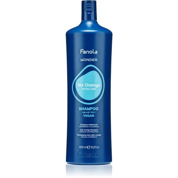 Fanola Fanola Wonder No Orange Shampoo šampon za neutraliziranje narančastih tonova 1000 ml