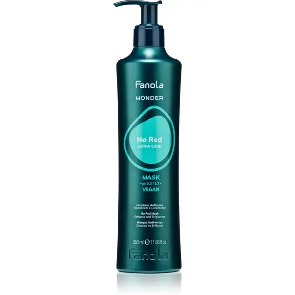 Fanola Fanola Wonder No Red Mask maska za kosu so zeleným pigmentom 350 ml