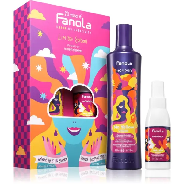 Fanola Fanola Wonder Set poklon set za plavu i kosu s pramenovima