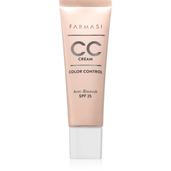 Farmasi Farmasi Color Control posvjetljujuća CC krema SPF 25 nijansa 01 Light 30 ml