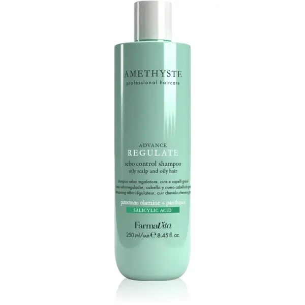 FarmaVita FarmaVita Amethyste Advance Regulate šampon za čišćenje za masno vlasište 250 ml