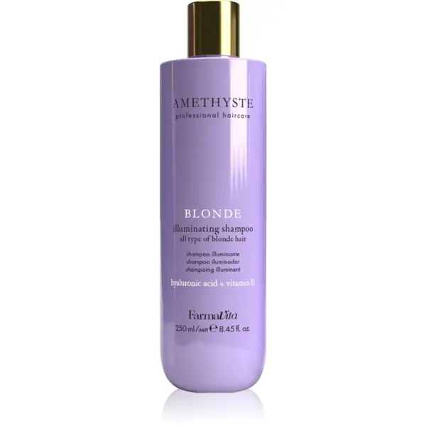 FarmaVita FarmaVita Amethyste Blonde ljubičasti šampon neutralizirajući žuti tonovi 250 ml