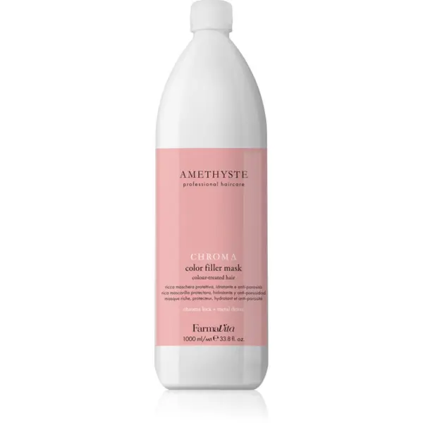 FarmaVita FarmaVita Amethyste Chroma hranjiva maska za regeneraciju za obojenu kosu 1000 ml