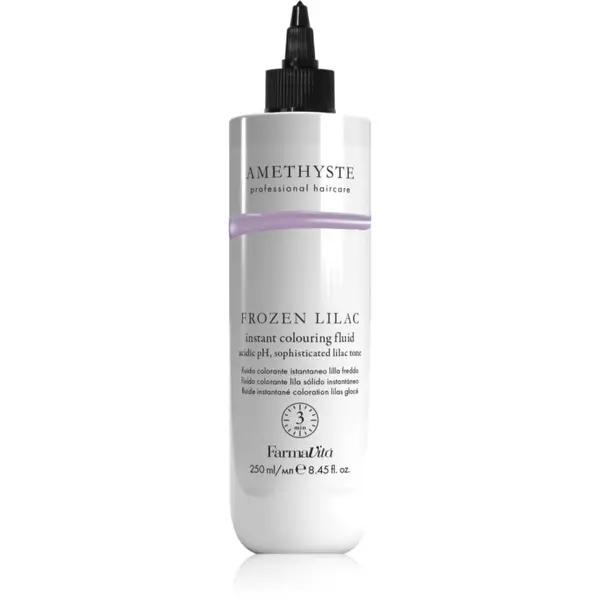 FarmaVita FarmaVita Amethyste Instant Colouring Fluid Bonding maska za sijedu kosu nijansa Lilac Frozen 250 ml