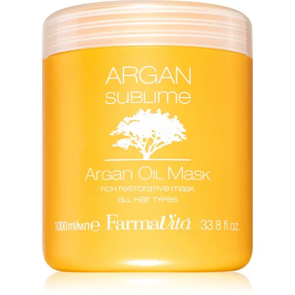 FarmaVita FarmaVita Argan Sublime regenerirajuća i hidratantna maska za kosu 1000 ml