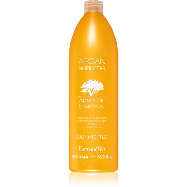 FarmaVita FarmaVita Argan Sublime šampon bez sulfata s arganovim uljem 1000 ml