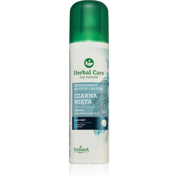 Farmona Farmona Herbal Care Black Mint dezodorans u spreju za stopala i cipele 150 ml