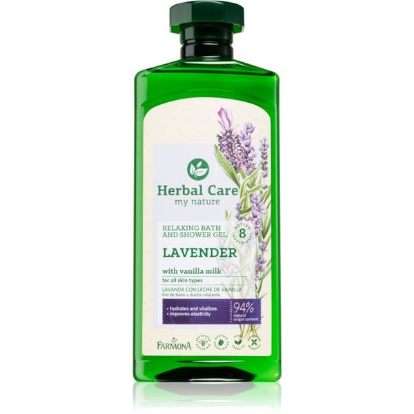 Farmona Farmona Herbal Care Lavender gel za kupku i tuširanje s lavandom 500 ml
