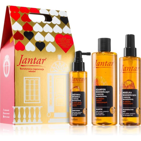 Farmona Farmona Jantar Damaged Hair poklon set za kosu 3 kom