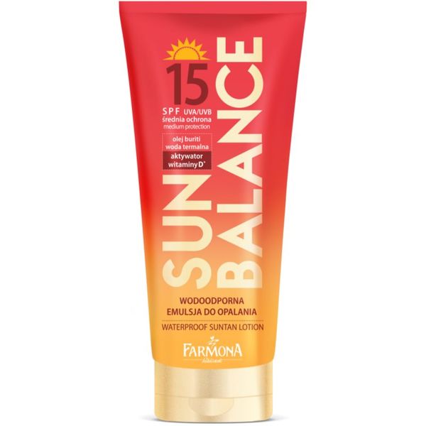 Farmona Farmona Sun Balance vodootporno mlijeko za sunčanje SPF 15 150 ml
