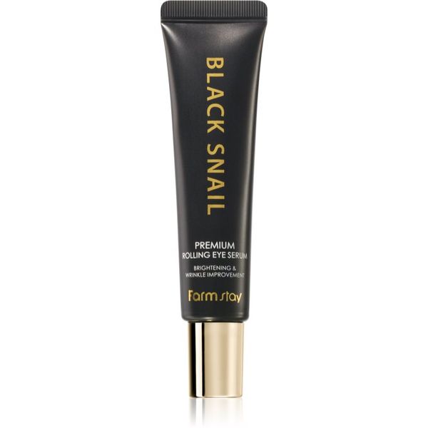 Farmstay Farmstay Black Snail Premium pomlađujući serum za područje oko očiju 25 ml