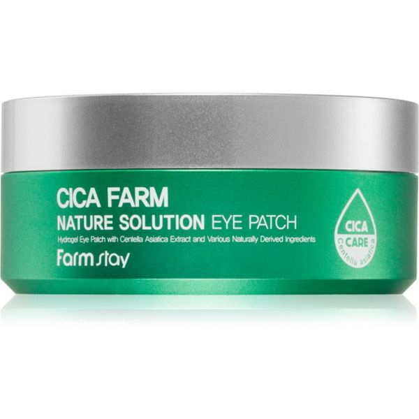 Farmstay Farmstay Cica Farm Nature Solution hidrogel maska za područje oko očiju 60 kom